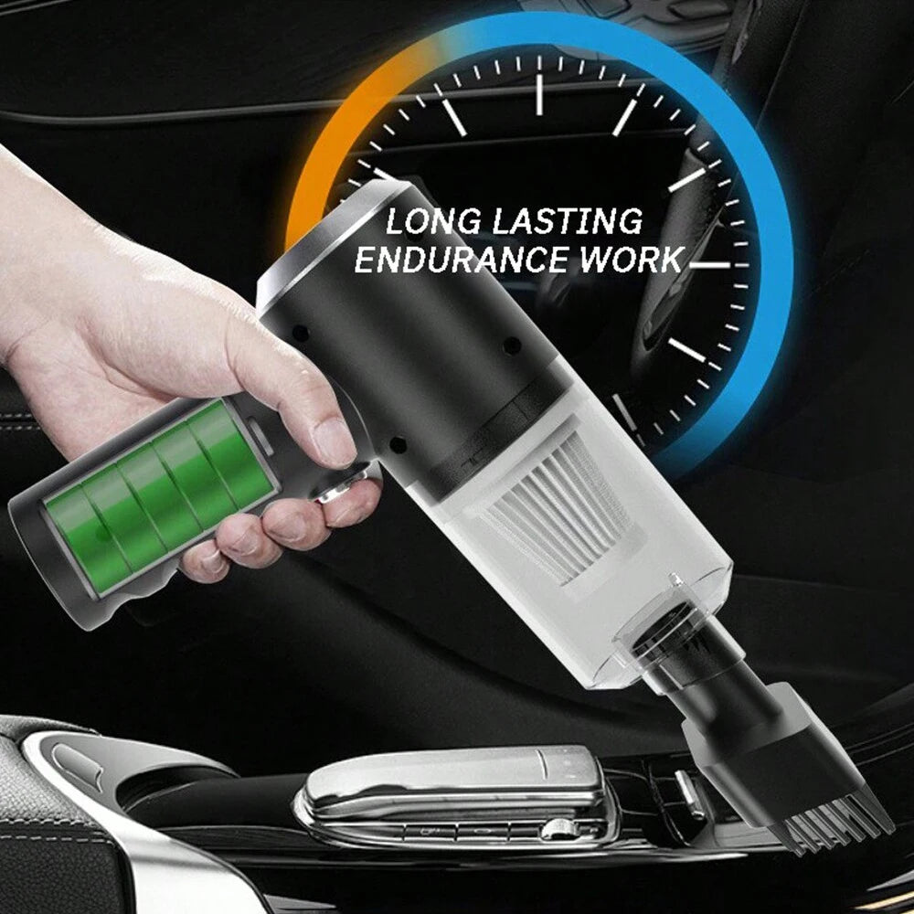 3 in 1 car vacuum    USB charging