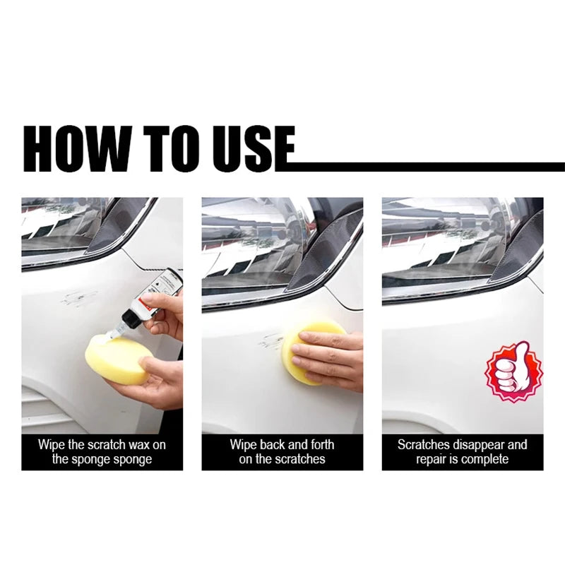 v-Vaxy Car Scratch Repair Wax, Ultimate Paint Restorer, Car Scratch Repair Wax,  Liquid Glass Polish, Shiny Car Paint Restorer