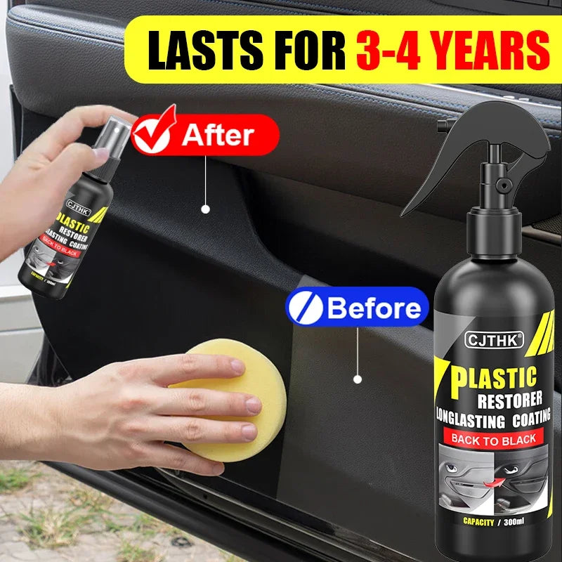 Car Plastic Restorer Back To Black