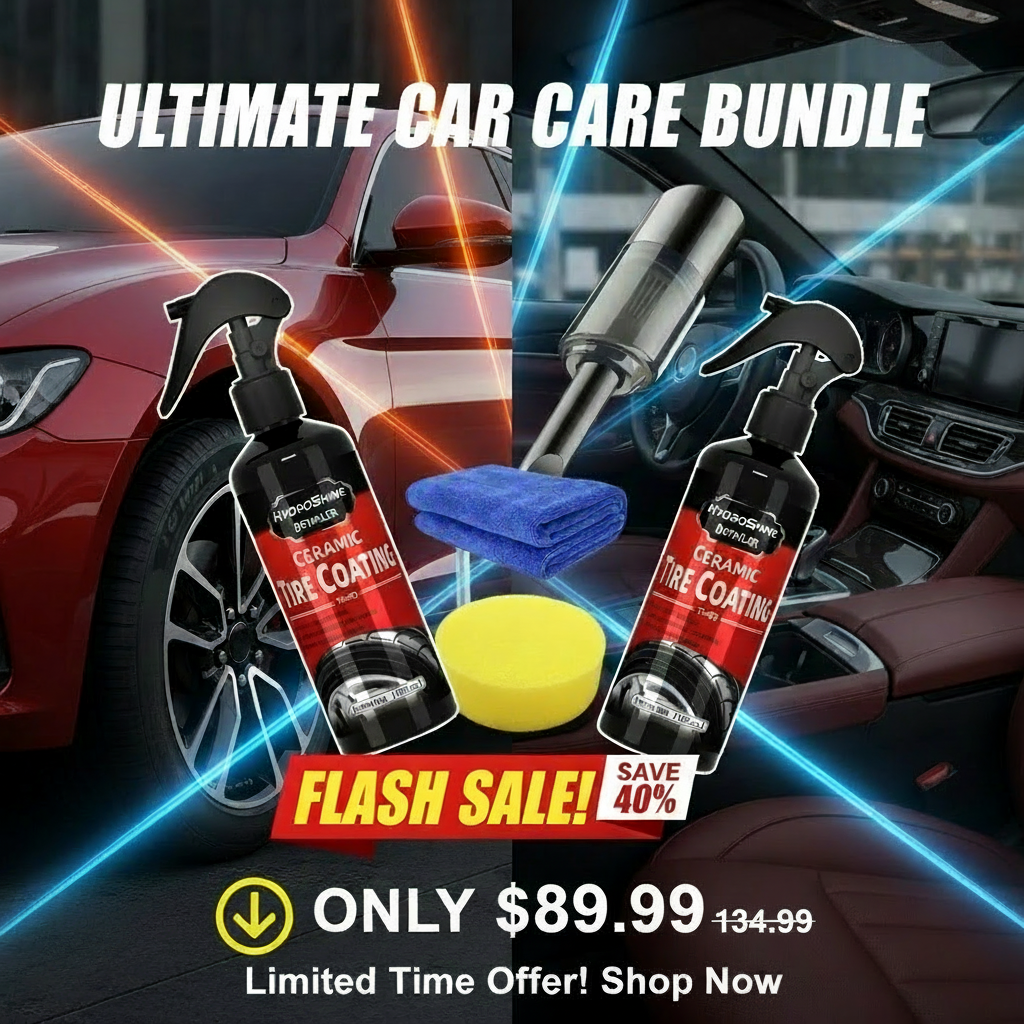 Ultimate Car Care Bundle - 89.99$ (réduit de 134.99$)